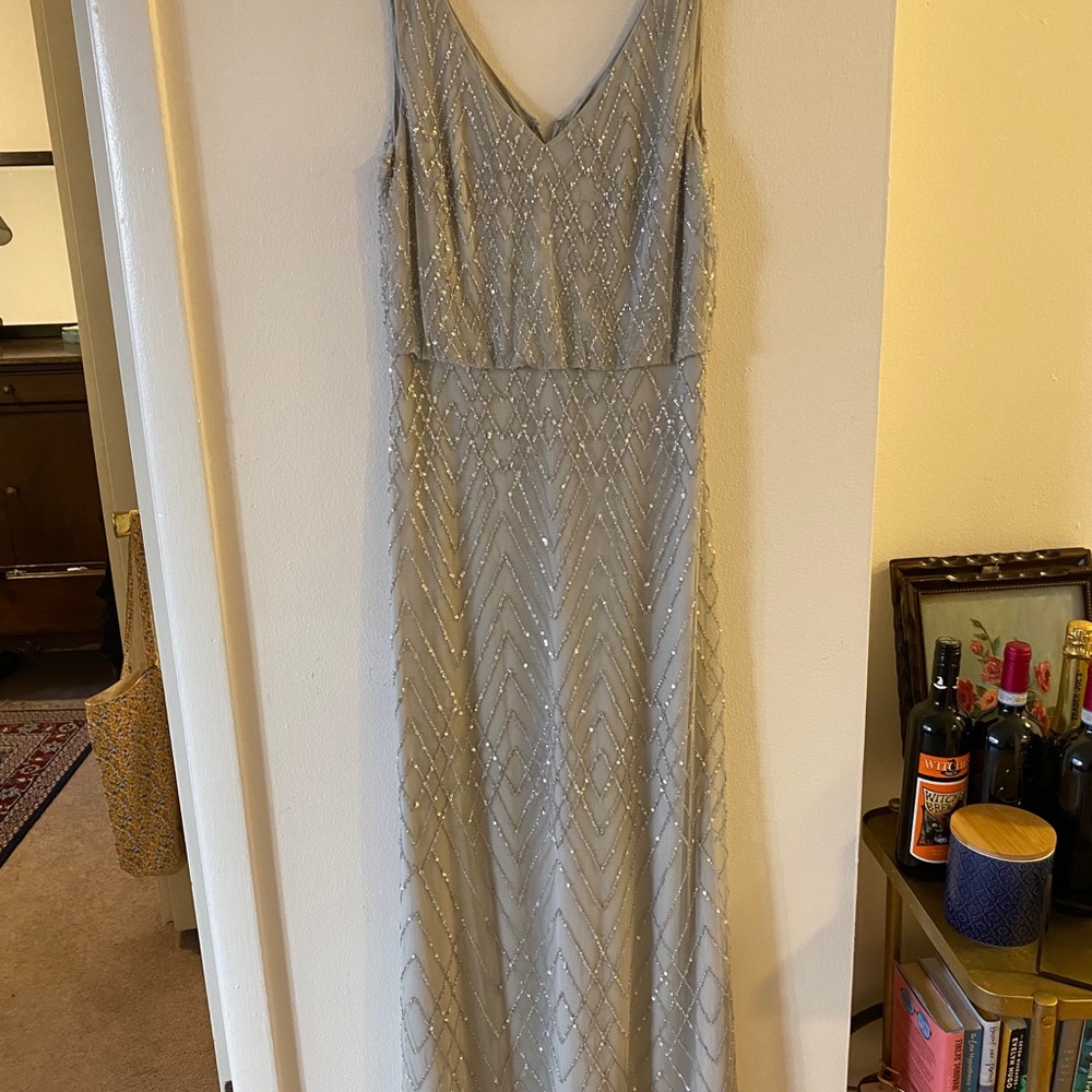 BHLDN x Anthropologie Blaise Sequined Fog